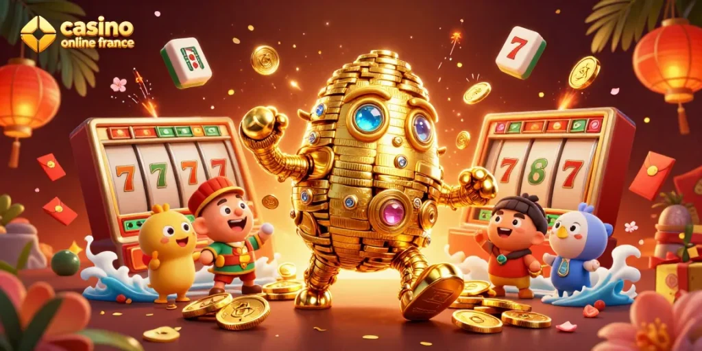 Gagnez en jouant sur un casino online france avec des machines à sous modernes et des personnages animés.